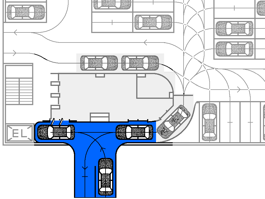 Match with parking floor